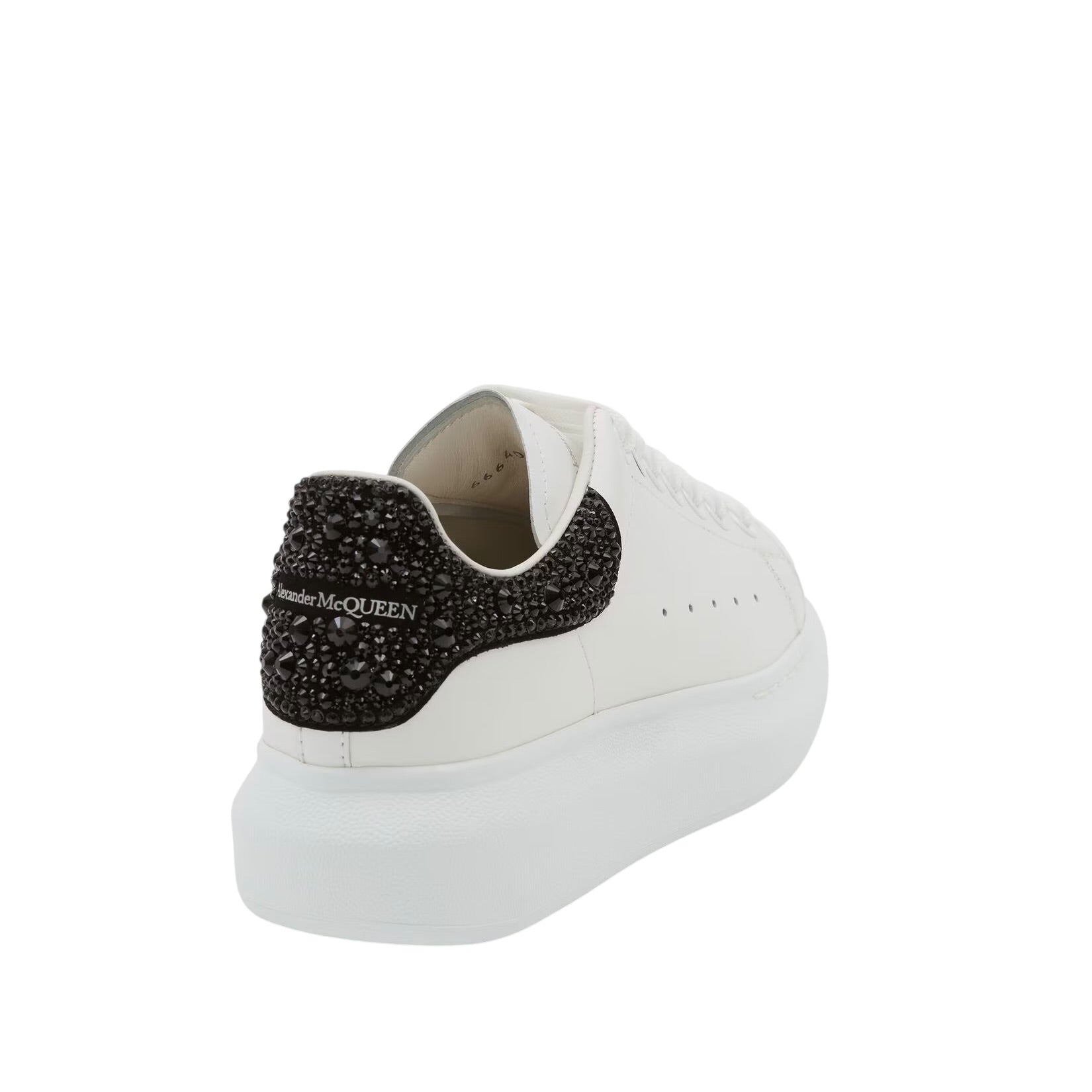 McQueen Blanc/Noir Jais